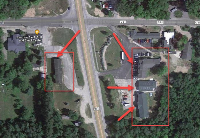 Breenes Candelight Restaurant and Motel - 2020'S Street Map Of Dicksons And Walloon Lake Lodges (newer photo)